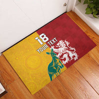 Custom British Lions Australia Rubber Doormat Unique Style - Wonder Print Shop