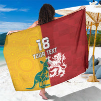 Custom British Lions Australia Sarong Unique Style - Wonder Print Shop