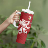 Custom British Lions Australia Tumbler With Handle Unique Style - Wonder Print Shop