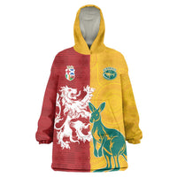 Custom British Lions Australia Wearable Blanket Hoodie Unique Style - Wonder Print Shop