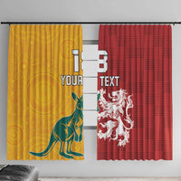 Custom British Lions Australia Window Curtain Unique Style - Wonder Print Shop