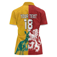 Custom British Lions Australia Women Polo Shirt Unique Style - Wonder Print Shop