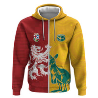 Custom British Lions Australia Zip Hoodie Unique Style - Wonder Print Shop