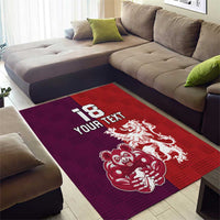Custom British Lions Brumbies Area Rug Unique Style - Wonder Print Shop