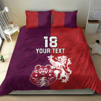 Custom British Lions Brumbies Bedding Set Unique Style - Wonder Print Shop