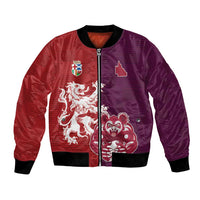 Custom British Lions Brumbies Bomber Jacket Unique Style - Wonder Print Shop