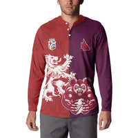 Custom British Lions Brumbies Button Sweatshirt Unique Style - Wonder Print Shop