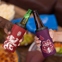 Custom British Lions Brumbies 4 in 1 Can Cooler Tumbler Unique Style - Wonder Print Shop