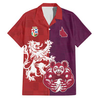 Custom British Lions Brumbies Family Matching Mermaid Dress and Hawaiian Shirt Unique Style - Wonder Print Shop