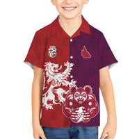 Custom British Lions Brumbies Family Matching Tank Maxi Dress and Hawaiian Shirt Unique Style - Wonder Print Shop