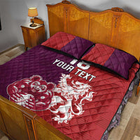 Custom British Lions Brumbies Quilt Bed Set Unique Style - Wonder Print Shop