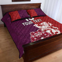 Custom British Lions Brumbies Quilt Bed Set Unique Style - Wonder Print Shop