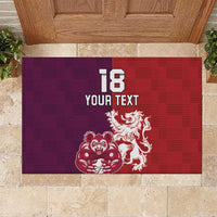 Custom British Lions Brumbies Rubber Doormat Unique Style - Wonder Print Shop