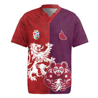 Custom British Lions Brumbies Rugby Jersey Unique Style - Wonder Print Shop
