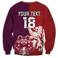 Custom British Lions Brumbies Sweatshirt Unique Style - Wonder Print Shop