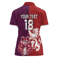 Custom British Lions Brumbies Women Polo Shirt Unique Style - Wonder Print Shop