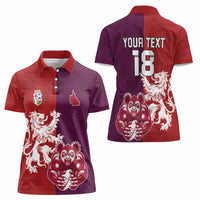 Custom British Lions Brumbies Women Polo Shirt Unique Style - Wonder Print Shop