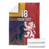 Custom British Lions Queensland Blanket Unique Style - Wonder Print Shop