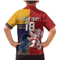 Custom British Lions Queensland Family Matching Mermaid Dress and Hawaiian Shirt Unique Style - Wonder Print Shop