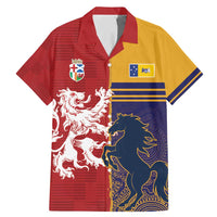 Custom British Lions Queensland Family Matching Mermaid Dress and Hawaiian Shirt Unique Style - Wonder Print Shop