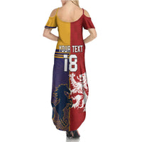 Custom British Lions Queensland Family Matching Summer Maxi Dress and Hawaiian Shirt Unique Style - Wonder Print Shop