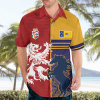 Custom British Lions Queensland Hawaiian Shirt Unique Style - Wonder Print Shop