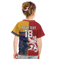 Custom British Lions Queensland Kid T Shirt Unique Style - Wonder Print Shop