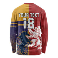 Custom British Lions Queensland Long Sleeve Shirt Unique Style - Wonder Print Shop