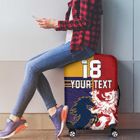 Custom British Lions Queensland Luggage Cover Unique Style - Wonder Print Shop