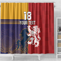Custom British Lions Queensland Shower Curtain Unique Style - Wonder Print Shop