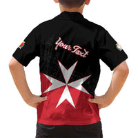 Personalized Malta Cross With Valletta Capital Hawaiian Shirt - Wonder Print Shop