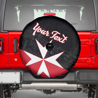 Personalized Malta Cross With Valletta Capital Spare Tire Cover - Wonder Print Shop