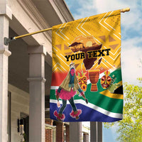 Personalized South Africa Heritage Day Garden Flag With Traditional Dancer - Wonder Print Shop