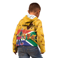Personalized South Africa Heritage Day Kid Hoodie With Traditional Dancer - Wonder Print Shop