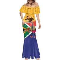 Personalized South Africa Heritage Day Mermaid Dress With Traditional Dancer - Wonder Print Shop