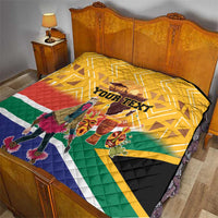 Personalized South Africa Heritage Day Quilt With Traditional Dancer - Wonder Print Shop