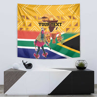 Personalized South Africa Heritage Day Tapestry With Traditional Dancer - Wonder Print Shop