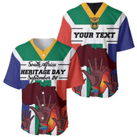 Personalized South Africa Heritage Day Baseball Jersey Flag Style - Wonder Print Shop