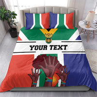 Personalized South Africa Heritage Day Bedding Set Flag Style - Wonder Print Shop