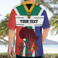 Personalized South Africa Heritage Day Hawaiian Shirt Flag Style - Wonder Print Shop