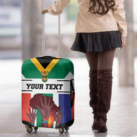 Personalized South Africa Heritage Day Luggage Cover Flag Style - Wonder Print Shop