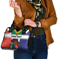 Personalized South Africa Heritage Day Shoulder Handbag Flag Style