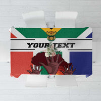 Personalized South Africa Heritage Day Tablecloth Flag Style - Wonder Print Shop