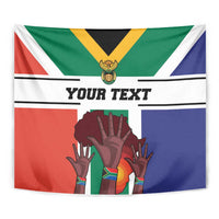 Personalized South Africa Heritage Day Tapestry Flag Style - Wonder Print Shop