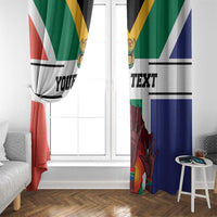 Personalized South Africa Heritage Day Window Curtain Flag Style - Wonder Print Shop
