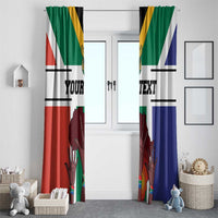 Personalized South Africa Heritage Day Window Curtain Flag Style - Wonder Print Shop
