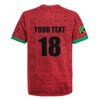 Custom Saint Kitts And Nevis Football Rugby Jersey Sugar Boyz Red Version - Wonder Print Shop