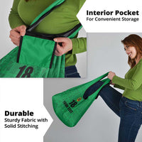 Custom Saint Kitts And Nevis Football Grocery Bag Sugar Boyz Green Version - Wonder Print Shop