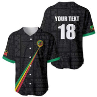 Custom Saint Kitts And Nevis Football Baseball Jersey Sugar Boyz Black Version - Wonder Print Shop