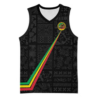 Custom Saint Kitts And Nevis Football Basketball Jersey Sugar Boyz Black Version - Wonder Print Shop